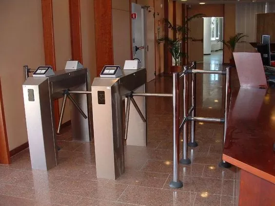 Shenzhen Anxia Factory OEM 3 Arms Barrier Gate Tripod Turnstile for Access Control Biometric Gate